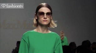 'Max Mara Spring/Summer 2014 | Milan Fashion Week MFW | FashionTV'