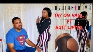 'HUBBY RATES FASHION NOVA HAUL |DOES HE NOTICE SOMETHING NEW?!'