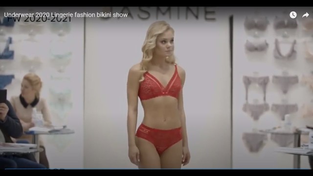 'Underwear 2020 Lingerie fashion bikini show'