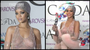 '\"RIHANNA\" \"Style Icon Award\" Winner at CFDA Fashion Awards 2014'