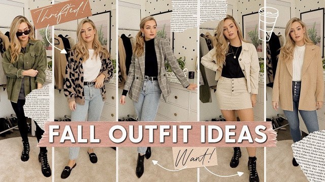 '20 FALL OUTFIT IDEAS! Outfit Ideas for Fall 2019!'