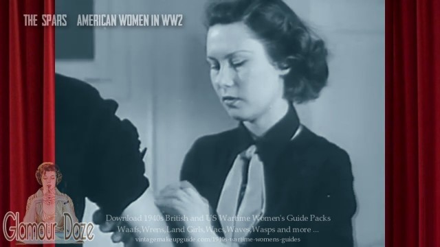 '1940\'s Fashion and Hairstyles of  US Women in Wartime | SPARS'