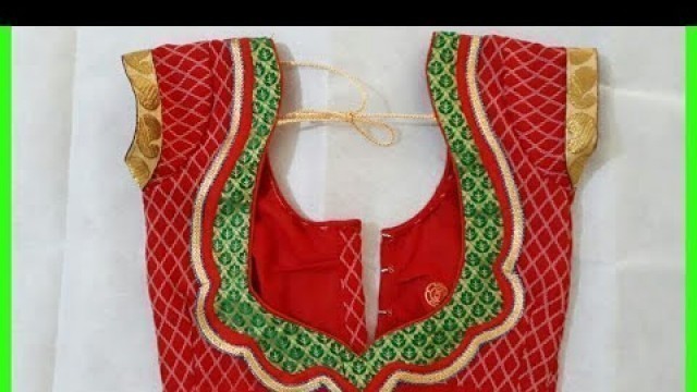 'New Blouse Design 2017 Cutting And Stitching/blouse design/by akanksha fashion'