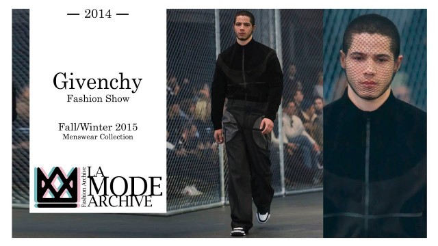 'Givenchy Fashion Show - Fall/Winter 2014/2015 Menswear Collection'