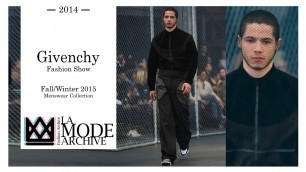 'Givenchy Fashion Show - Fall/Winter 2014/2015 Menswear Collection'