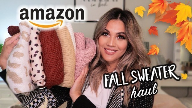 'AMAZON FALL FASHION FINDS 2019 | Amazon Sweater Haul!'