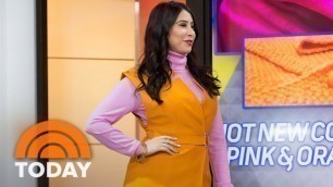 'Fresh Fashion Trends For 2017: Orange IS The New Black, Layering, More | TODAY'