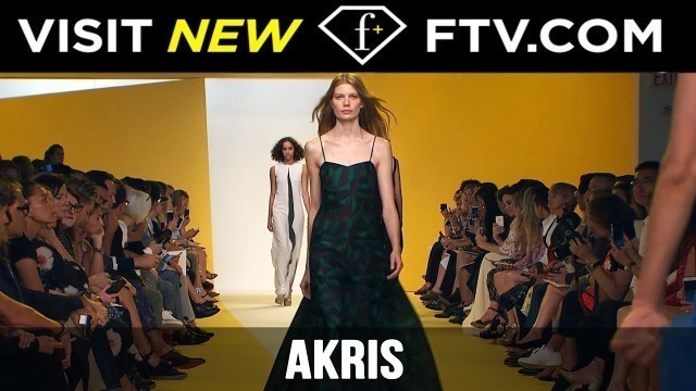 'Akris Spring Summer 2017 - New York Fashion Week | FashionTV'