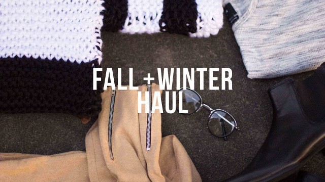 'Bigger Men Fashion Haul Try-on | Fall + Winter 2016 | ASOS, Chanel, Pacsun'