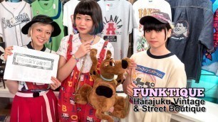 '1980s & 1990s Fashion in Tokyo at Funktique Harajuku'