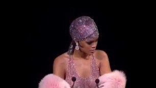 'Rihanna Fashion Icon Award speech'