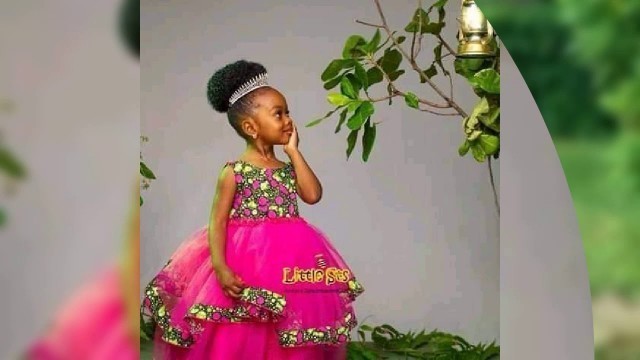 'Modern Ankara styles for kids 2020 #unique Ankara designs for kids #kitenge wear for kids'