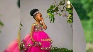 'Modern Ankara styles for kids 2020 #unique Ankara designs for kids #kitenge wear for kids'