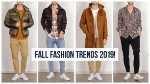 'Everything you NEED to Know About Men\'s Fall Fashion Trends for 2019  | One Dapper Street'