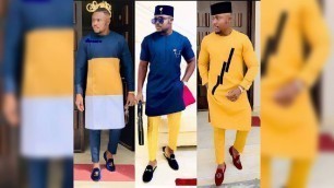 'Latest Ankara styles for men 2020 #modern kitenge designs for men #senator suit for men'