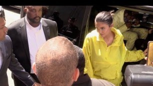 'EXCLUSIVE : Kylie Jenner arriving at 2018 Louis Vuitton menswear fashion show in Paris'