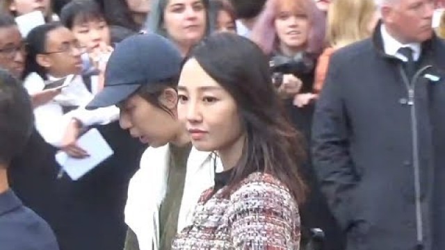 'Bai Baihe 白百何 @ Paris Fashion Week 3 october 2017 show Chanel / octobre #PFW'