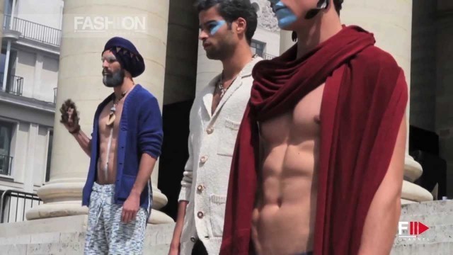 '\"LUCA LARENZA\" Fashion Show Spring Summer 2014 Menswear Paris HD by Fashion Channel'