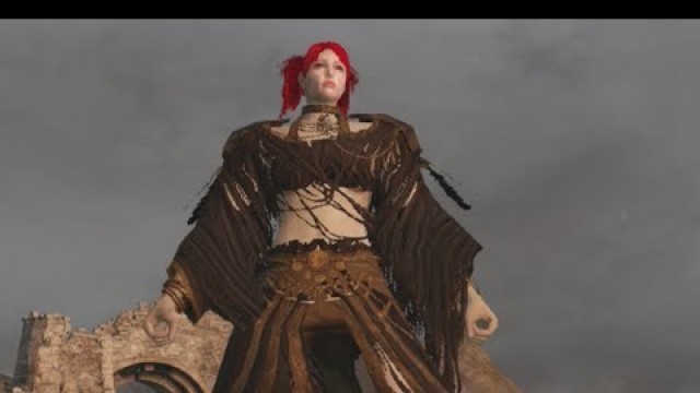 'Dark Souls 2 - Female Fashion Show - Lion Mage Set'