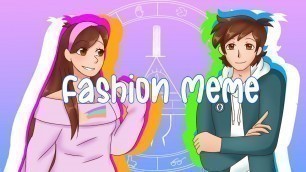 'Fashion Meme - Gravity Falls'