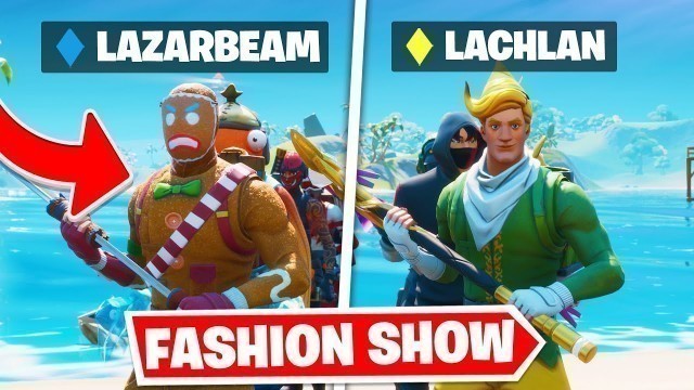 '*YOUTUBER* Fortnite Fashion Show! FIRE Skin Competition! Best DRIP & COMBO WINS!'