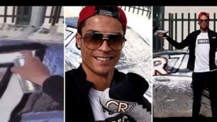 'Cristiano Ronaldo Pranks Team-Mate Quaresma By Redesigning His Car \'CR7 Style\' In Tinfoil !'