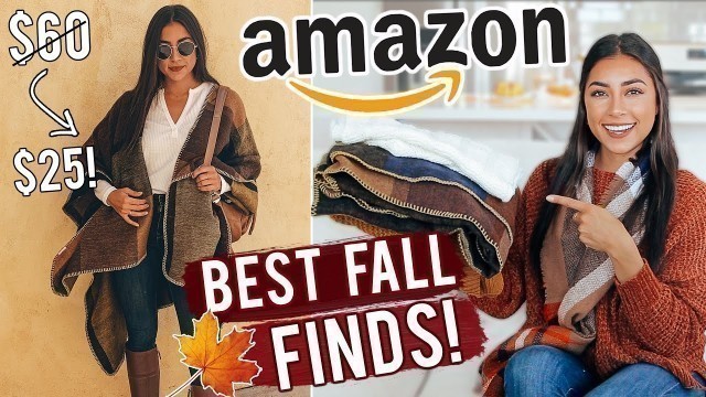 'BEST Amazon Fall Fashion Finds! FALL ON A BUDGET!'