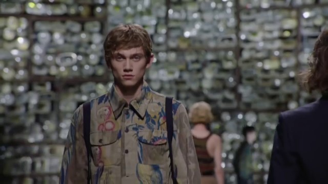 'Dries Van Noten men\'s spring summer 2017 fashion show'