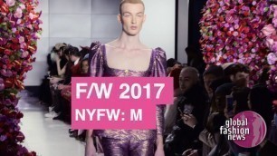 'Palomo Spain Fall / Winter 2017 Men\'s Runway Highlights | Global Fashion News'