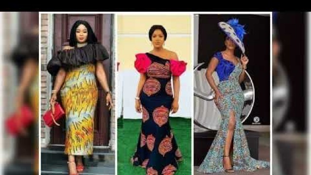 'CUTE ANKARA FASHION STYLES FOR WOMEN #kitenge fashion 2020 #kitenge fashion long dress #dadhiki'