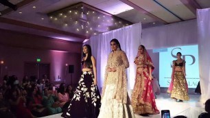 'Los Angeles India Fashion Week Featuring Sari Palace Models'