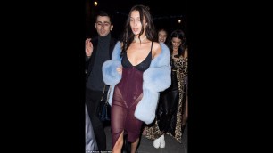 'Ready Weeknd Bella Hadid doesn\'t leave lingerie runway parties ex Victoria\'s Secret Fashion Show'