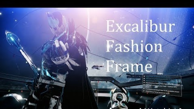 'Warframe: Excalibur Of Shadows (Fashion Frame)'