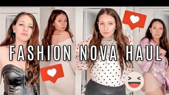 'Spring Fashion Nova Try On Haul + Sizes | GIVEAWAY'