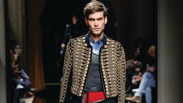 'Balmain Fall/Winter 2016 Menswear Show'