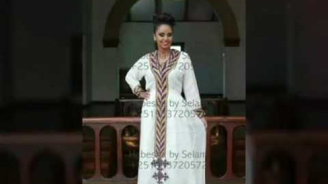 'New fashion habesha dress 2017'