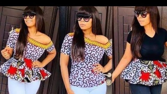 'Ladies kitenge classic outfits (NGUO NZURI ZA VITENGE KWA KIKE /WADADA) 