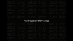 'A A AUDREY #1 - FASHION LOOKBOOK_GUCCI SS20'