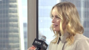 'Nina Hoss on the new BOSS Womenswear Fall / Winter 2015 – Full Version'