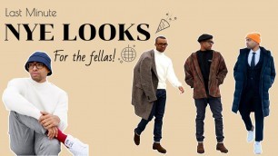 'Last Minute New Year’s Eve Outfit Ideas | NYC Lookbook | Mens Fashion 2019'