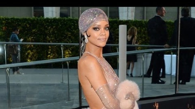 'Rihanna Wears a Nude See-Through Dress at the CFDA Awards'