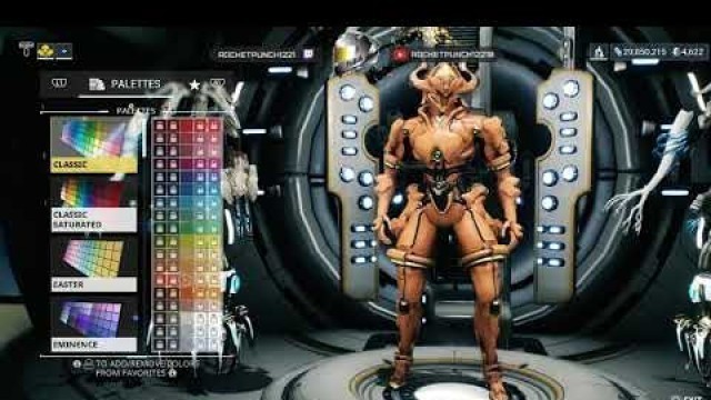 'Warframe Equinox Prime Fashion Frame'