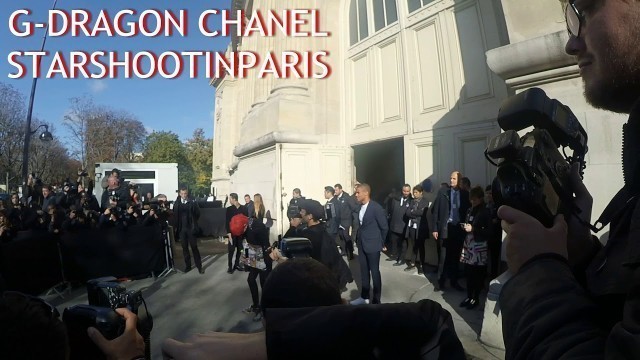 'G-DRAGON (지드래곤) ATTENDING TO CHANEL Spring/Summer 2018 FASHION SHOW IN PARIS'