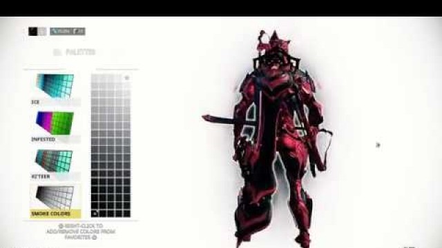 '[Warframe] Dex Excalibur Set Fashion Frame'