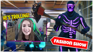 'WE TROLLED FORTNITE FASHION SHOWS..'