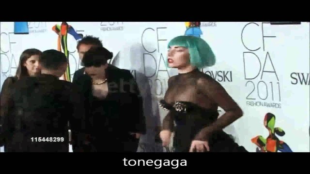 'Lady Gaga At CFDA Fashion Awards 2011!'