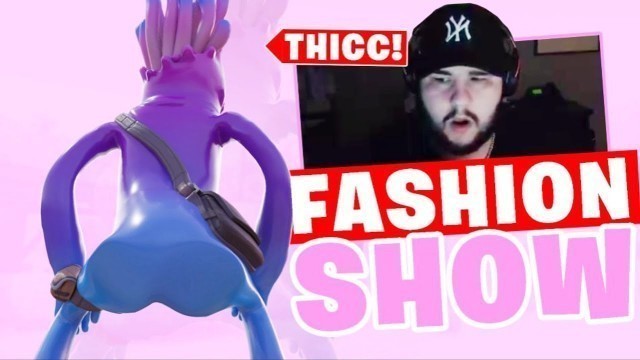 'STREAM SNIPING Fortnite FASHION SHOWS and this happened! (SO FUNNY) Part 2'