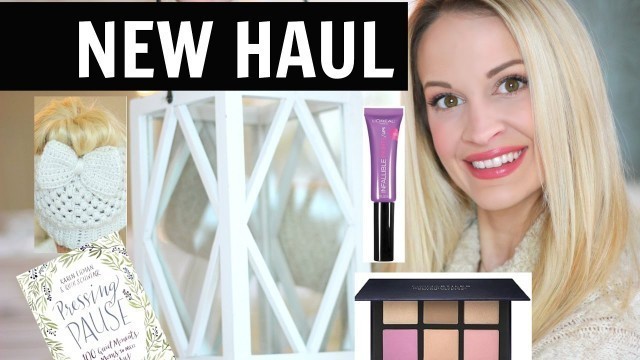 'HAUL 2017 | Target Dollar Spot, NEW Drugstore Makeup, Home Decor & Fashion!'