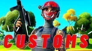 'Fortnite Live stream customs creative fashion show scrims'