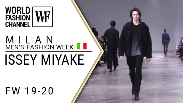 'Issey Miyake Fall-winter 19-20 Paris men’s fashion week'